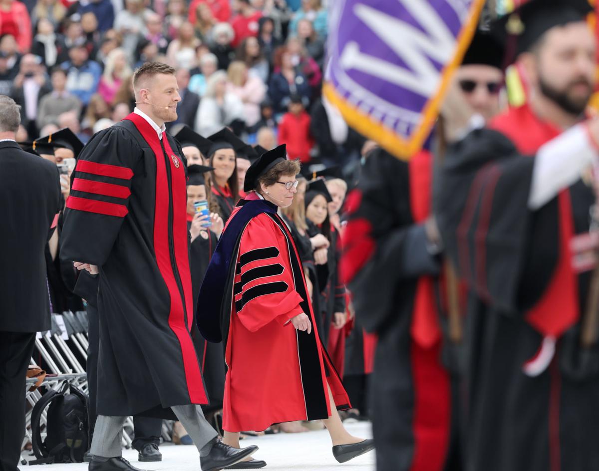Dreams can have unexpected paths, J.J. Watt tells UW-Madison graduates |  Higher education | madison.com