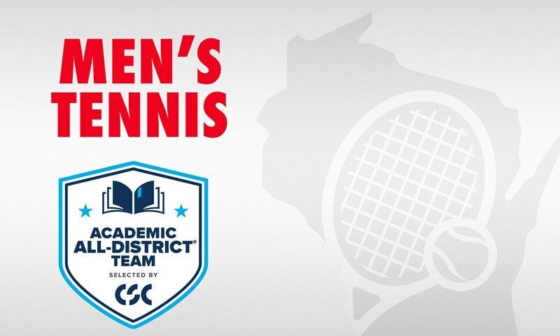 Nineteen Earn CSC Academic All-District® Men’s Tennis Recognition