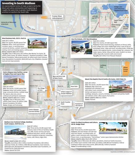 South Madison map