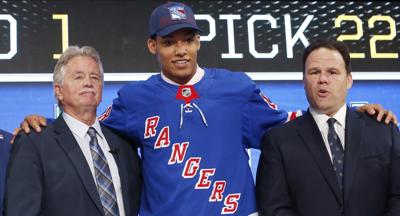 Strong support system has helped Wisconsin Badgers defenseman K'Andre Miller become a top hockey talent