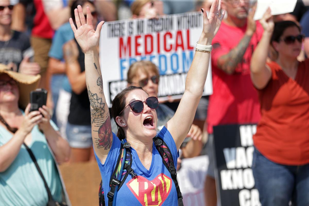 Vaccine mandate protest