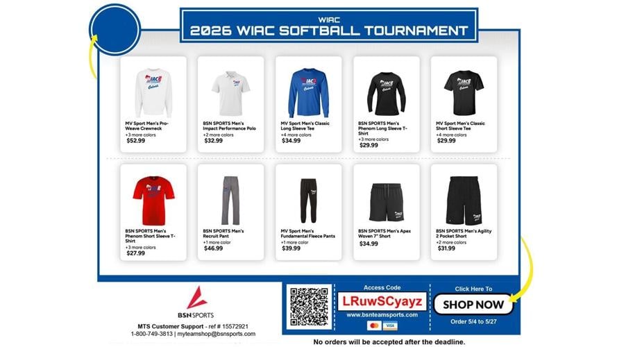Purchase 2026 Softball Tournament Merchandise
