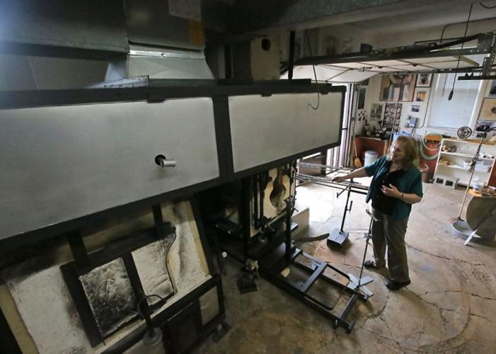 Shaping a life in glass