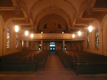 Inside Chapel of the Archangels
