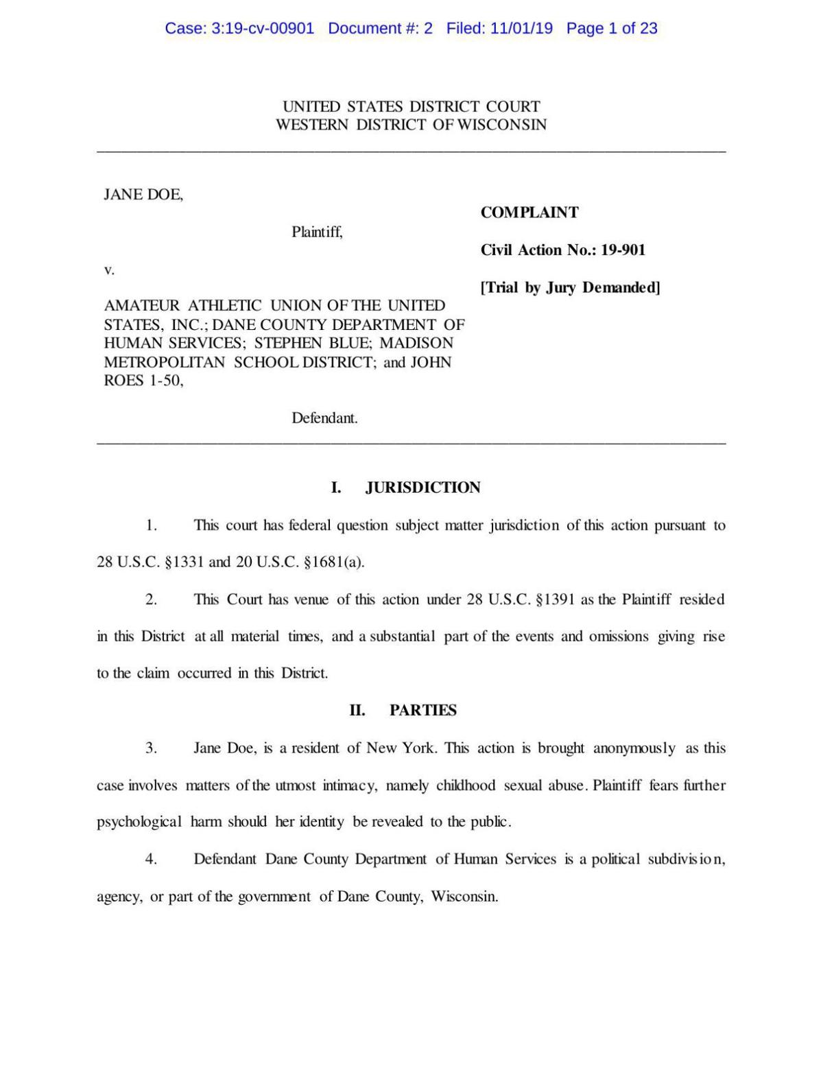 Woman Sexually Assaulted As A Teen By Former Basketball Coach Sues Madison School District Dane County Crime Madison Com