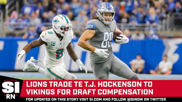 Lions Trade TE T.J. Hockenson To Vikings