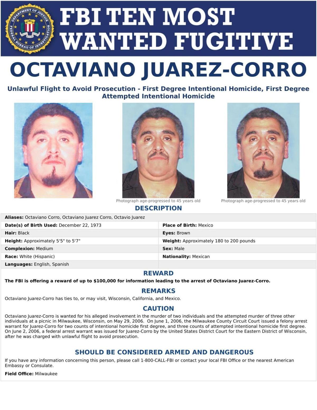 Fbi 10 Most Wanted List - zt17apl