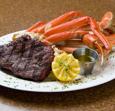 Steak & Crab legs
