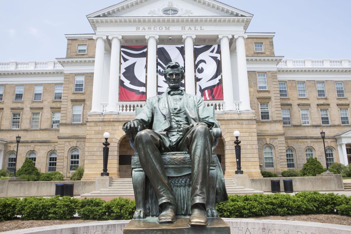 Abe Lincoln statue at Bascom Hill, CT generic file photo
