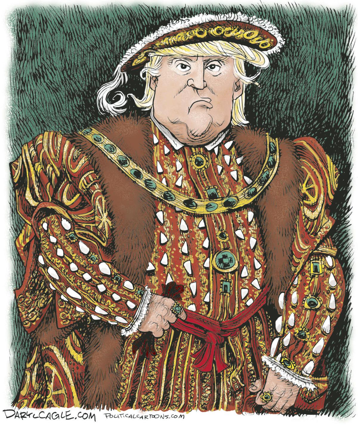Jamie Stiehm Trump Is The Return Of King Henry Viii Column Madison Com