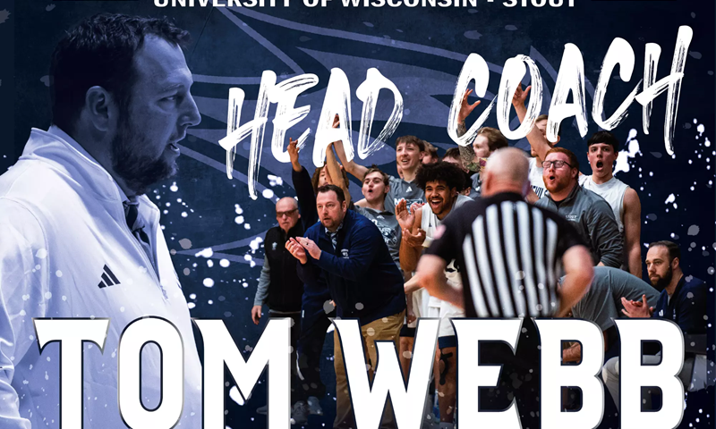 UW-Stout Removes Interim Tag, Name Webb Head Men's Basketball Coach