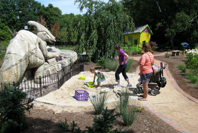 On Wisconsin Bookworm Gardens In Sheboygan Brings Storybooks To