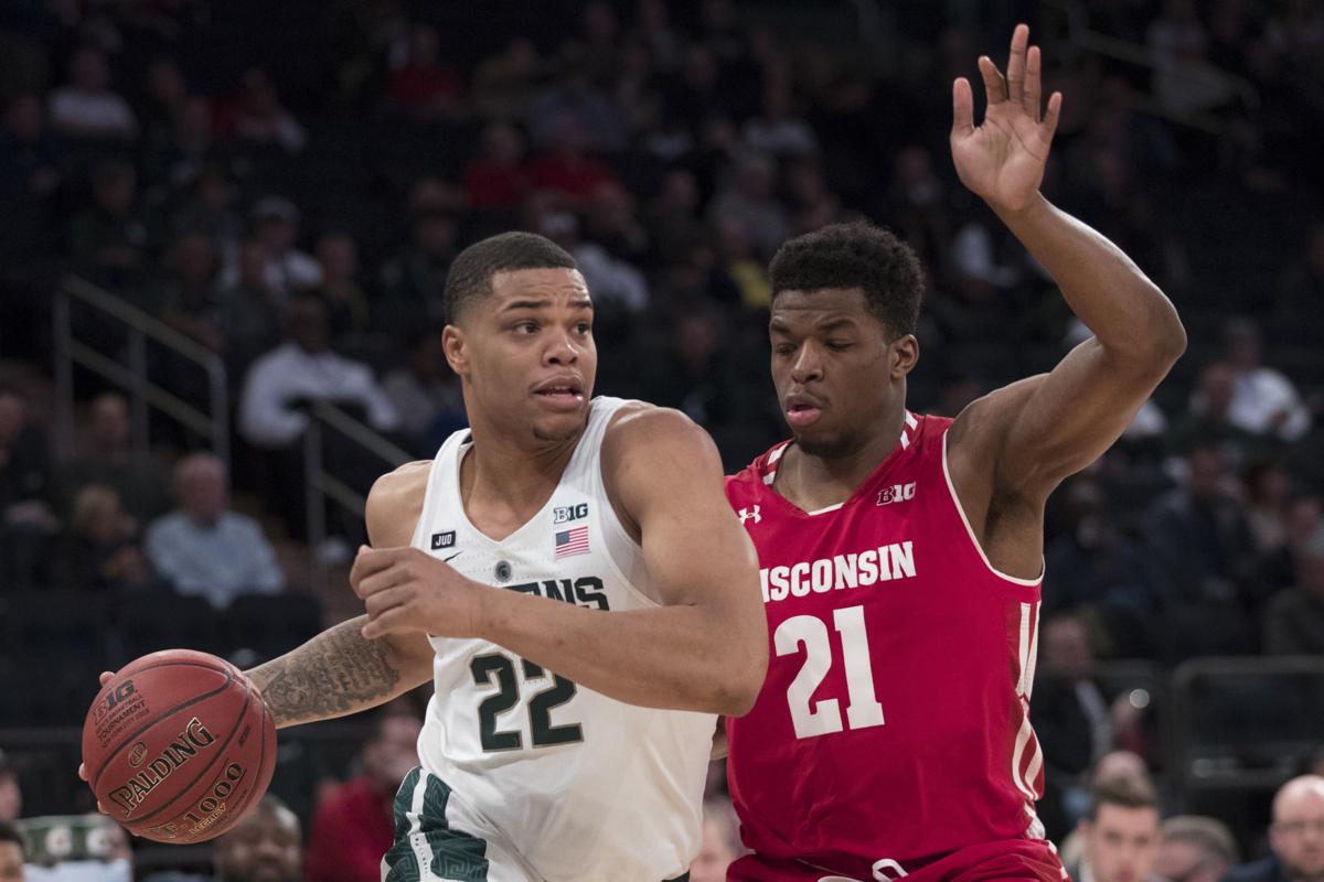 Wisconsin Badgers Come Up Short In 63 60 Loss To Michigan State Spartans Wisconsin Badgers Men S Basketball Madison Com
