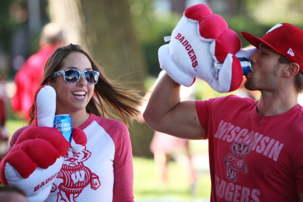 Red Hockey Jersey - Drink Wisconsinbly