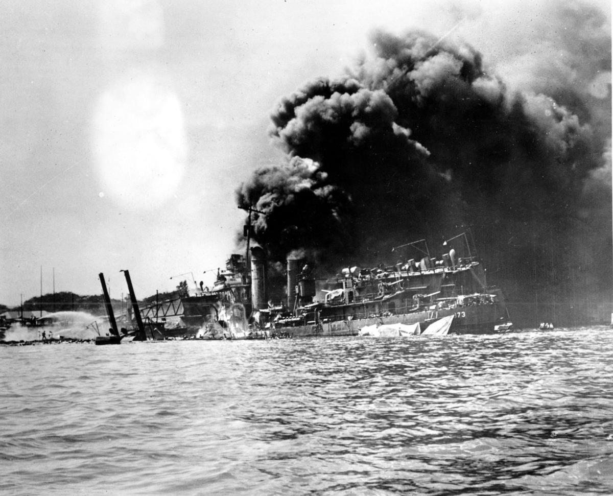 Pearl Harbor Attack USS SHAW