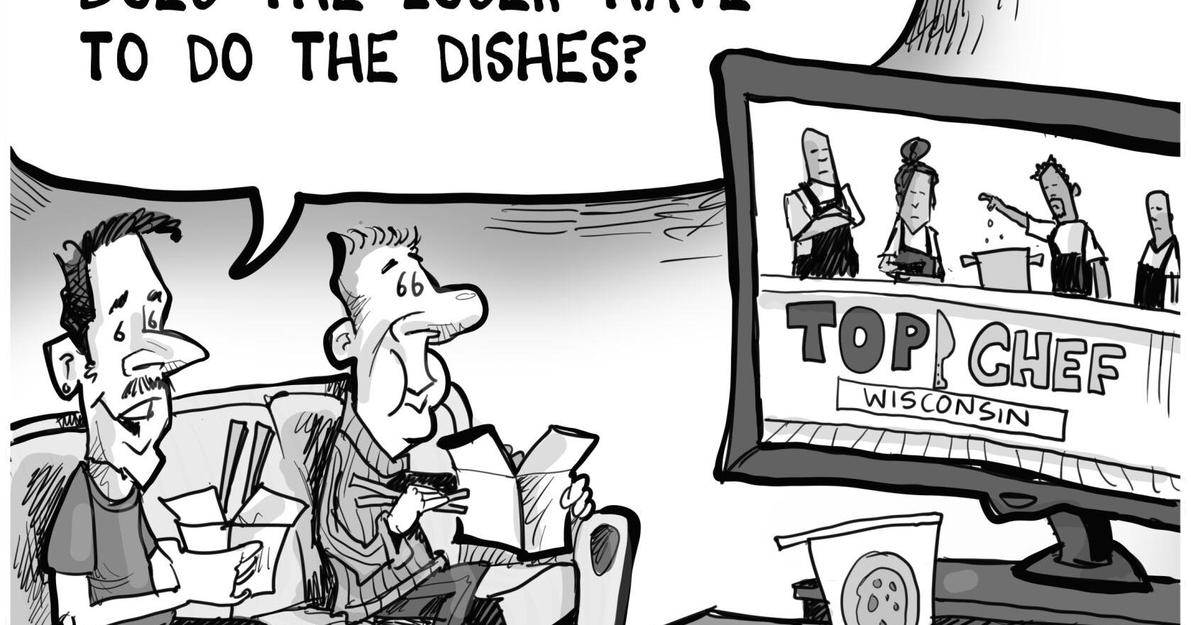 Dirty dishes win Top Chef-themed You Toon caption contest - Vimarsana News
