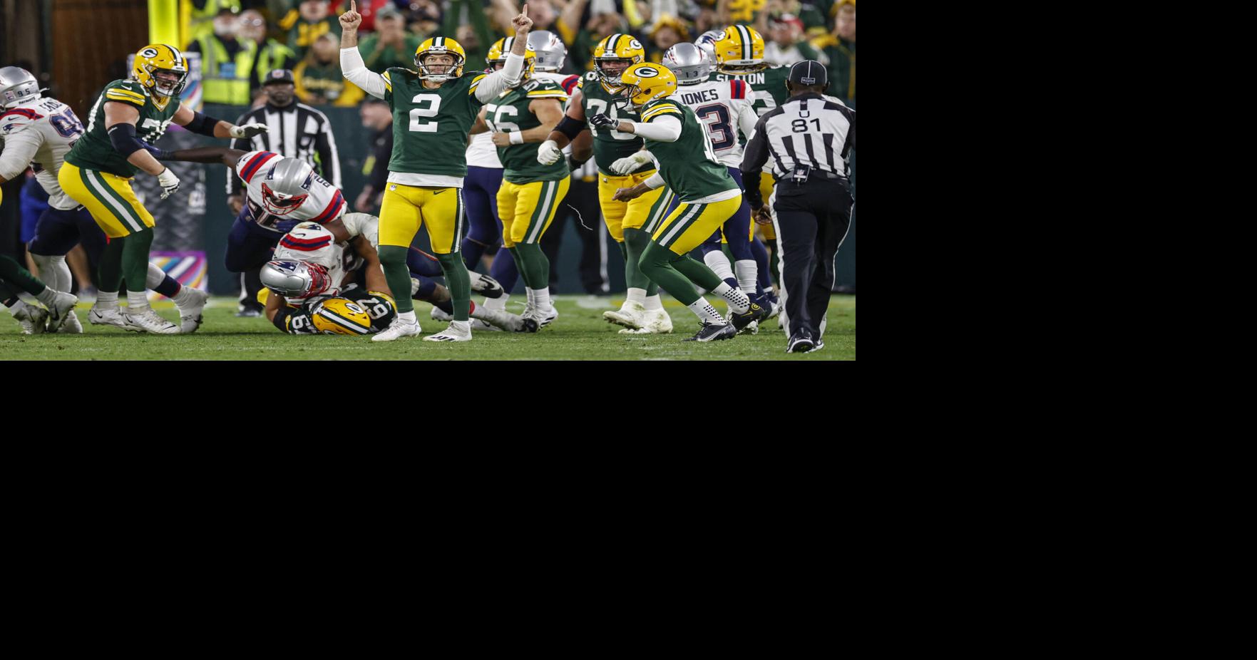 Game Recap: Packers Escape Zappe-d Up Patriots 27-24