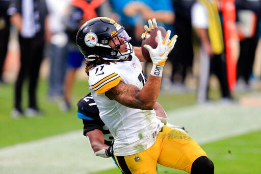 Chase Claypool, AP photo