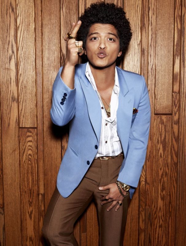 bruno mars button up shirt