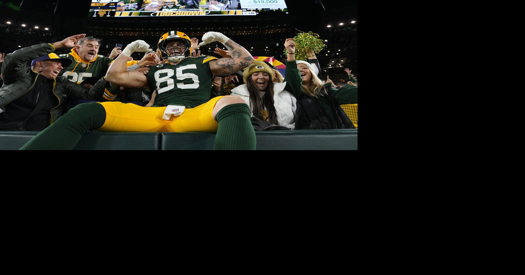 Photos: Packers host Panthers in showdown under Lambeau Field lights