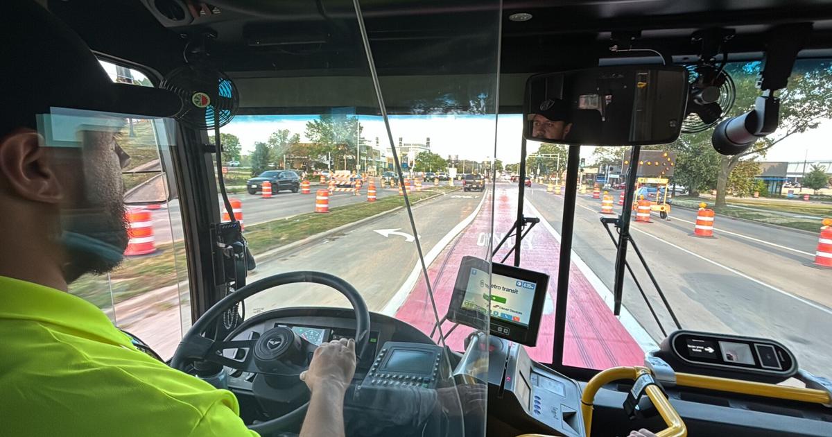 Madison Bus Driver A sneak peak at Madison Metro's first Bus Rapid Transit line