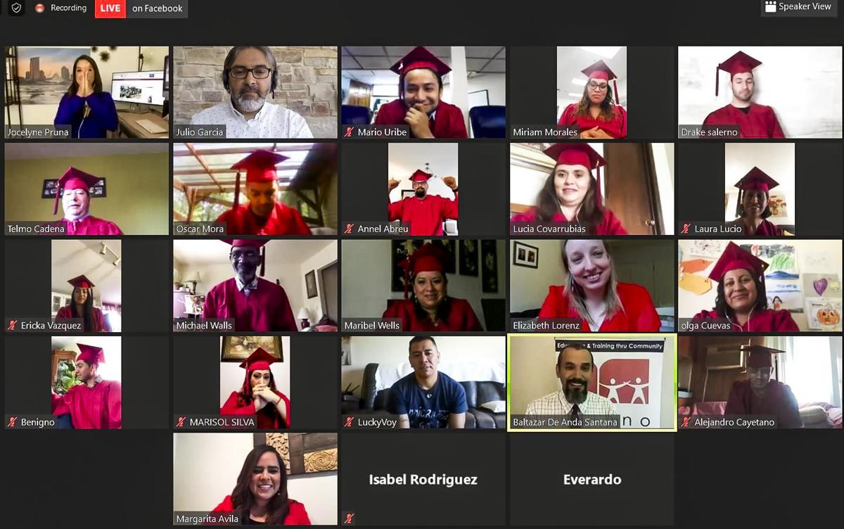 Latino Academy May 2020 graduates