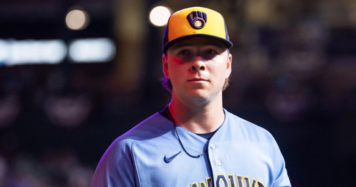 Photos: Brewers pitcher Kyle Harrison in action during 2026 season