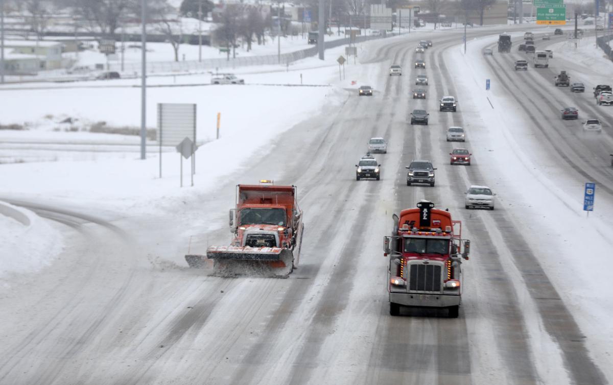 Winter storm hits Madison area
