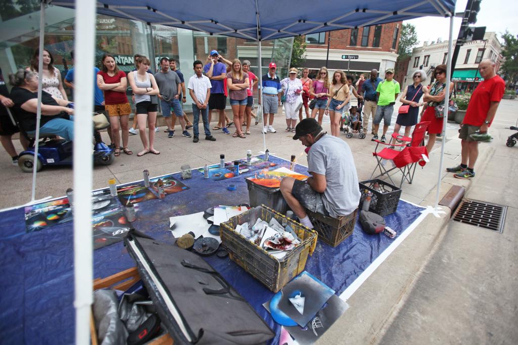 Know Your Madisonian State Street Spray Paint Artist Gets