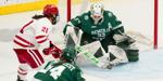Brette Pettet's third-period goal gives Wisconsin lead in WCHA playoff series