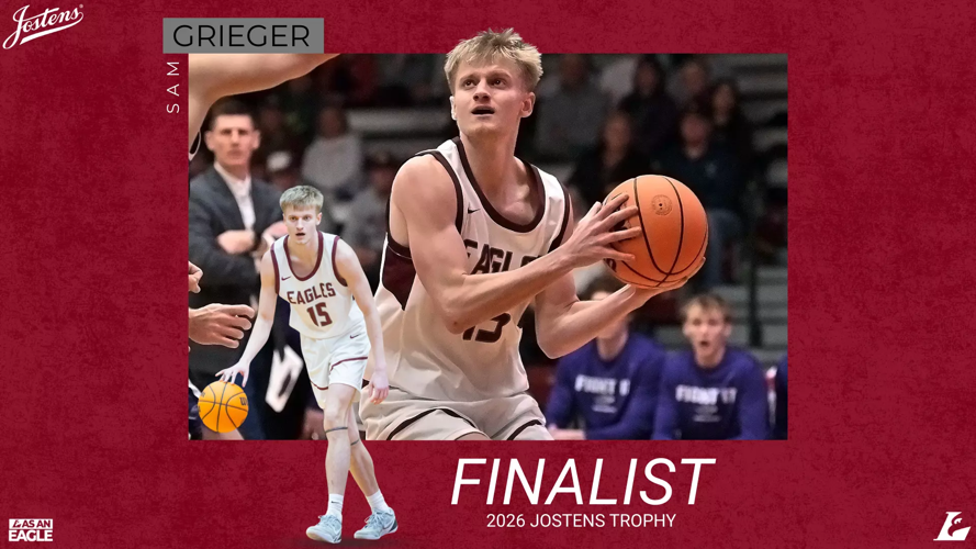 UW-La Crosse's Grieger Named Finalist for Jostens Award