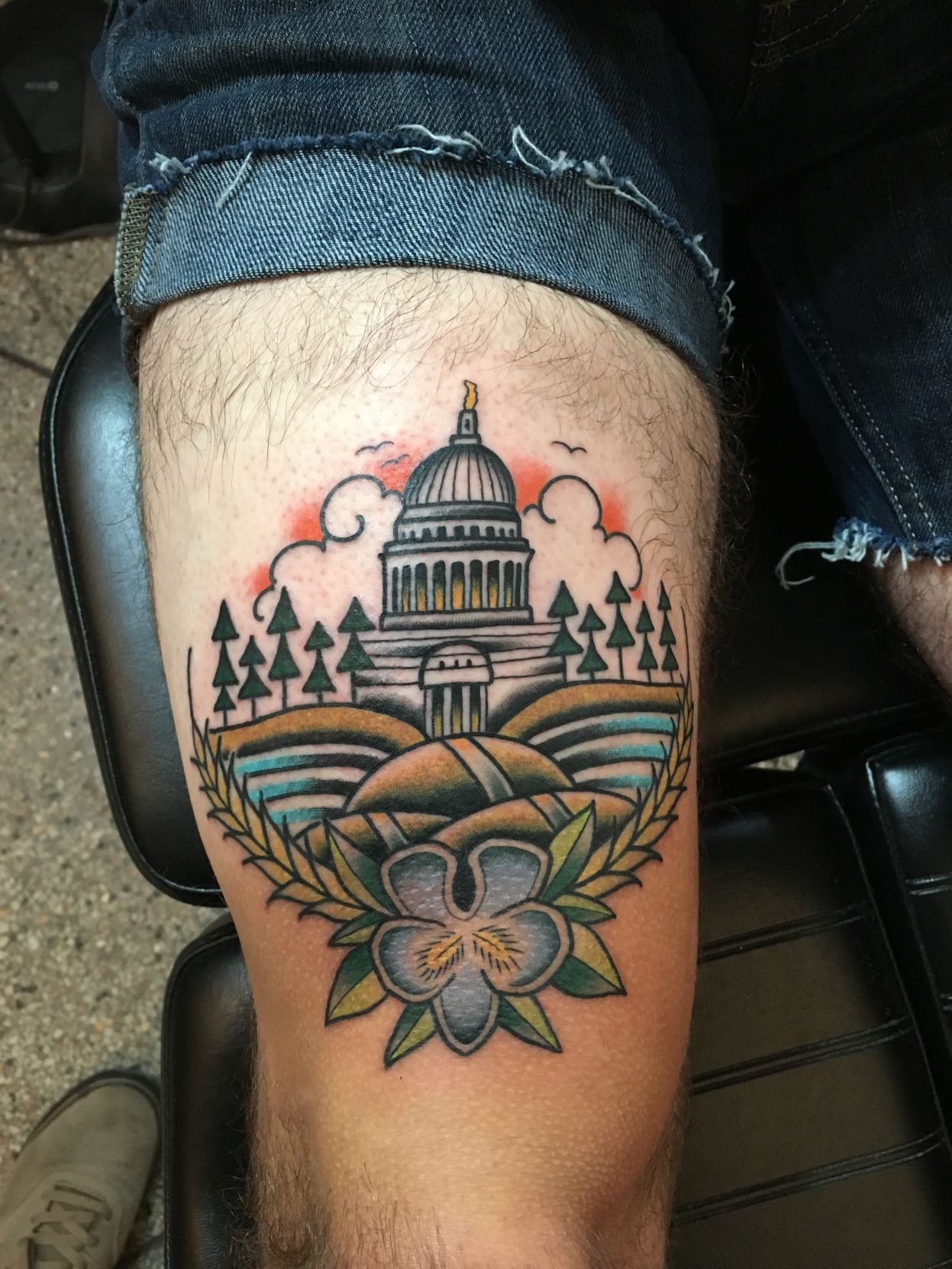 Hey r/tattoos, here's number 2! Whatcha think? (Artist: Troy Garris at Custom  Tattoo in Milwaukee, WI) : r/tattoos