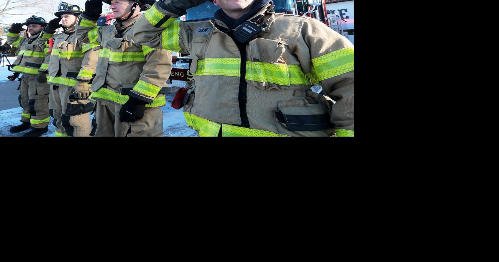 Procession honors 2 Mineral Point firefighters killed in crash with semi