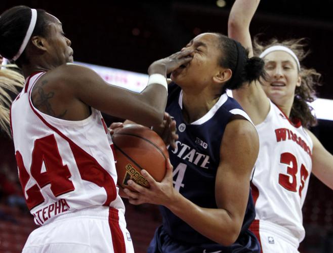 Tiera Stephen, UW women's basketball vs. Penn State