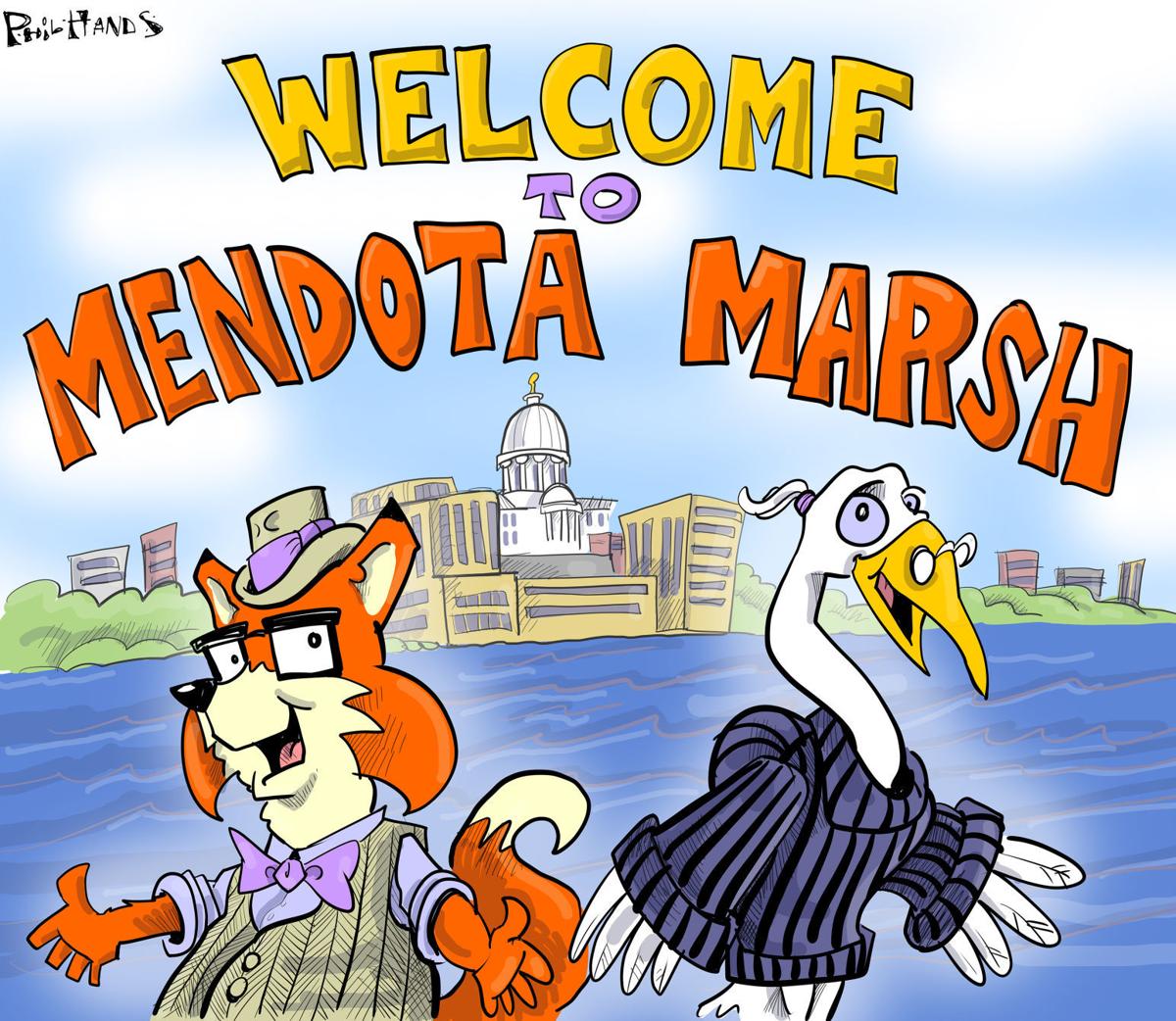 Phil Hands Welcome To My New Cartoon Strip Mendota Marsh Phil Hands Welcome To My New Cartoon Strip Mendota Marsh