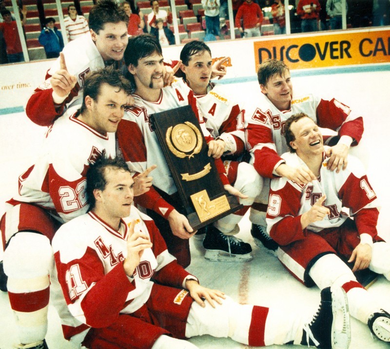wisconsin hockey hat