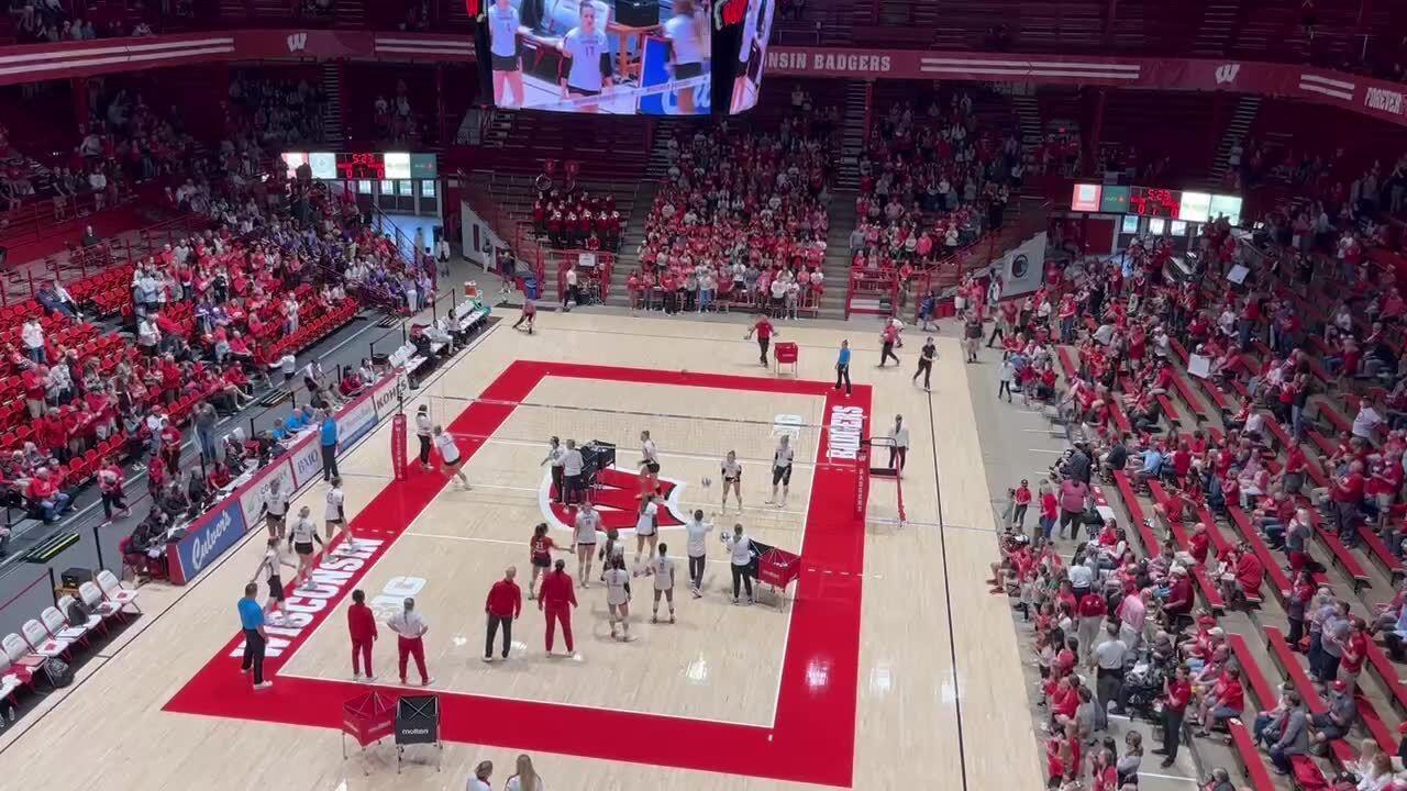 See the view from Bucky's Balcony at the UW Field House