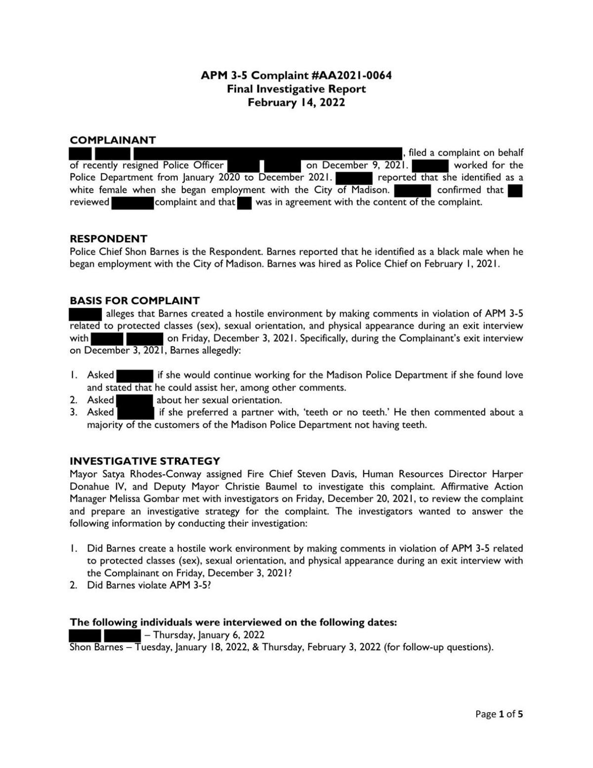 [Letter3 5] Madison Police Department Incident Reports Terms Of Use - qi9nww1