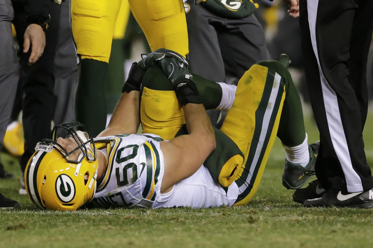 Packers Injuries May Force Clay Matthews To Play Inside