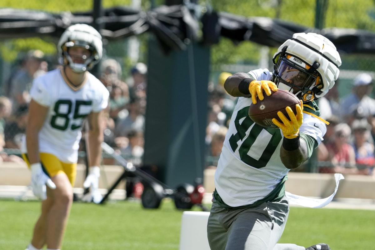 Packers Shareholder Cody Chrest Battling for Roster Spot at Receiver -  Sports Illustrated Green Bay Packers News, Analysis and More