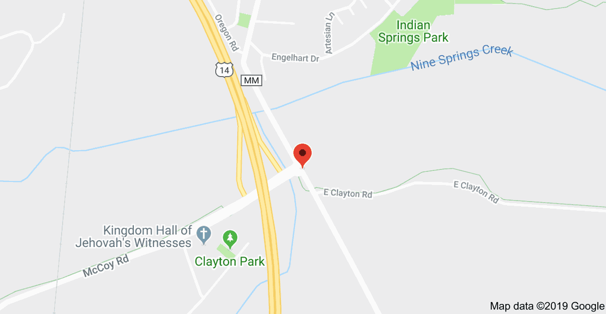 Fatal motorcycle-car crash map 8-29-19