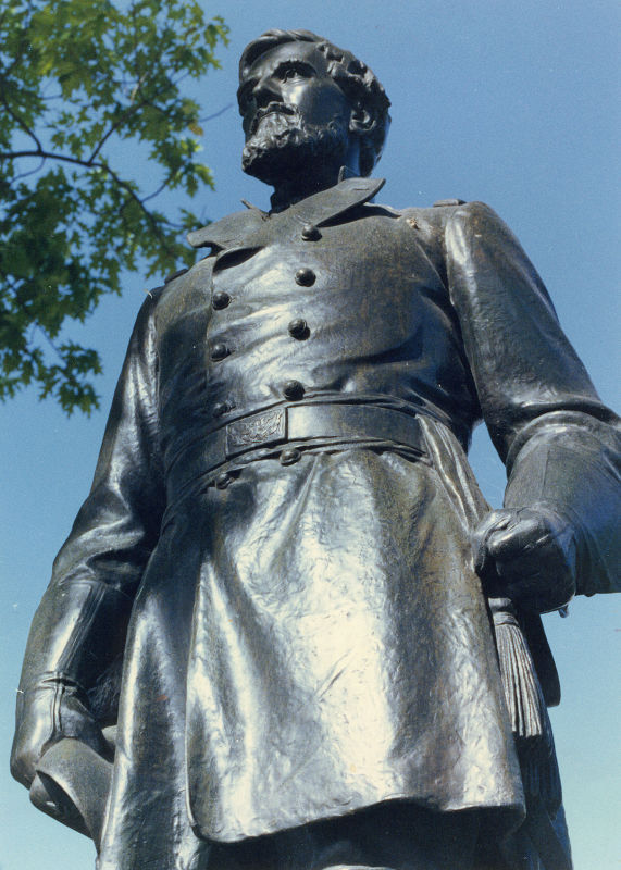 From the Archives Photos Hans Christian Heg statue Madison Archives