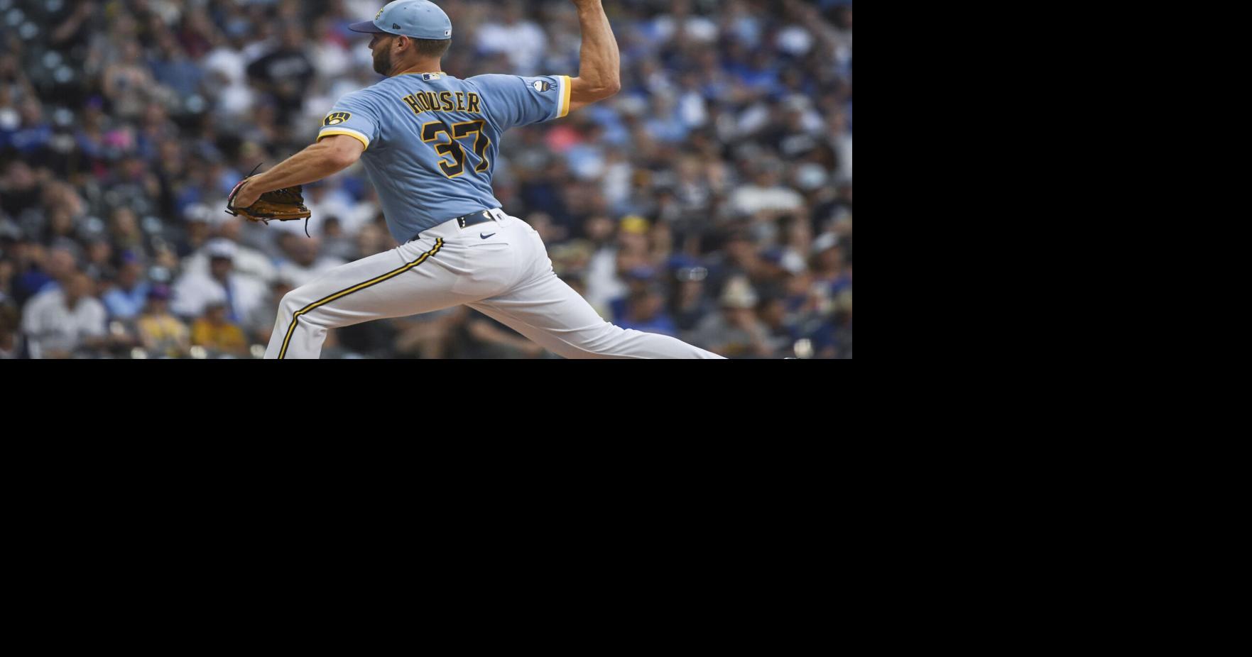 Milwaukee Brewers Willy Adames Powder Blue 2022 City Connect