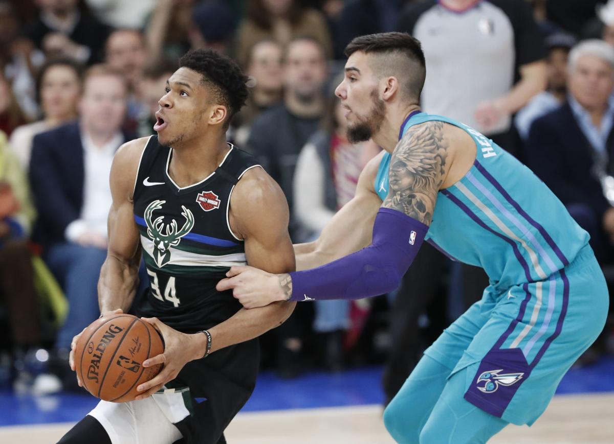 Giannis Antetokounmpo Scores 30 Points Bucks Beat Hornets In
