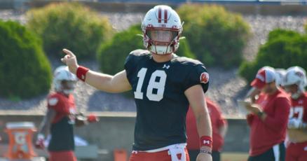4 observations from Wisconsin footballs fourth day of training camp 4 observations from Wisconsin footballs fourth day of training camp