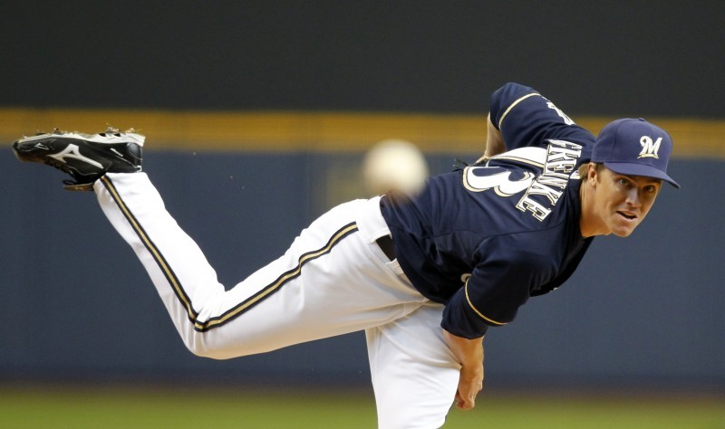 Greinke looks sharp in first outing of season