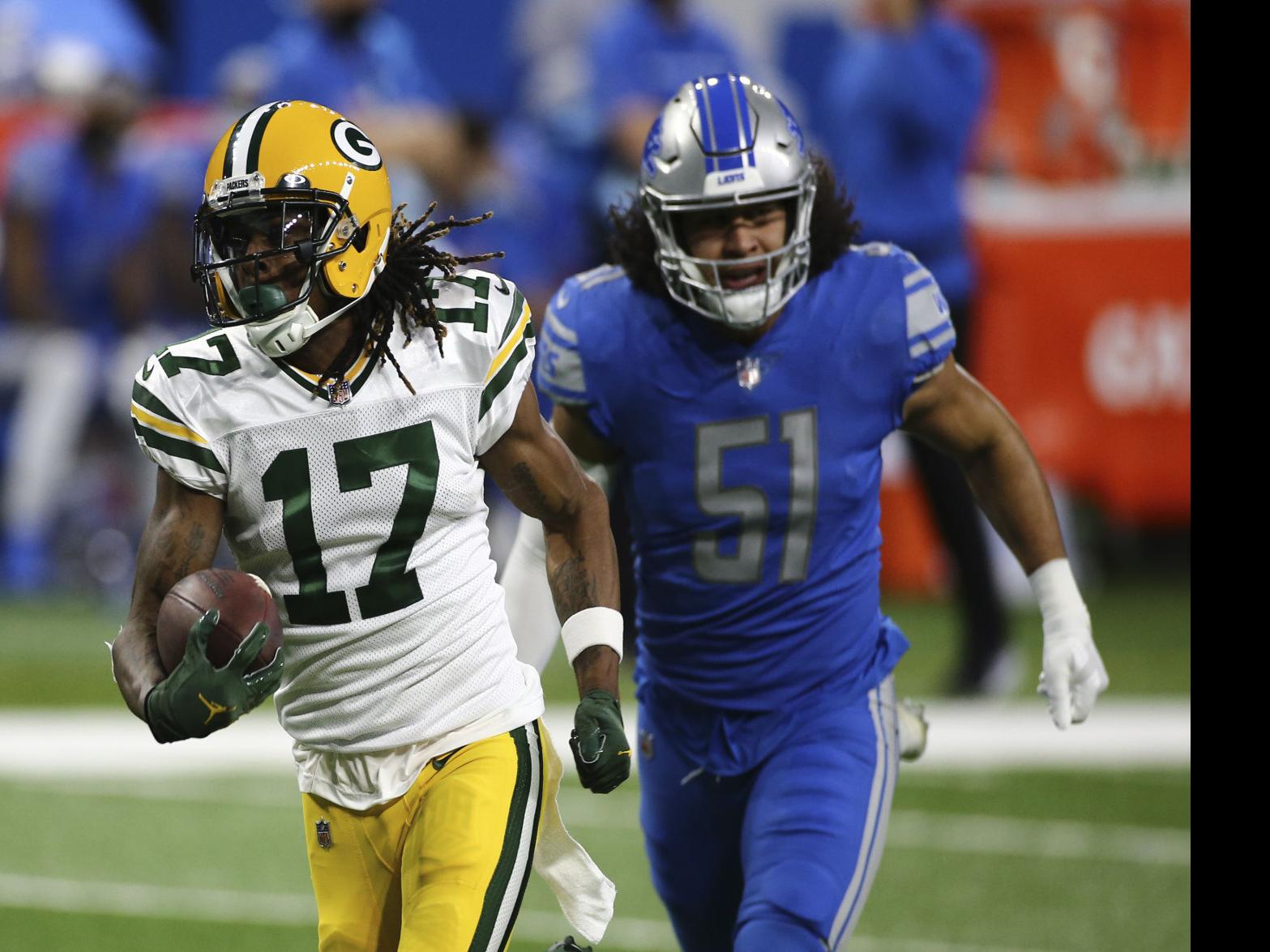 Packers Davante Adams Focused On Long Term Goals As Td Streak Moves Him Into Select Company Pro Football Madison Com