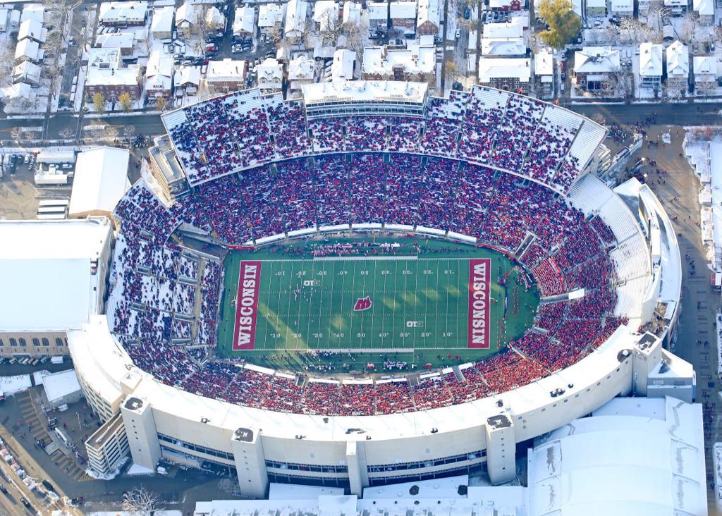 May 27, 2021 · the wisconsin badgers now know five of their kickoff times and for the first time in, don't fact check this, the history of uw football will not be opening their season on a friday night. Wisconsin Badgers Football Stadium : Badgers Will Plan For Full Crowds At Camp Randall In 2021 Football Season College Football Madison Com