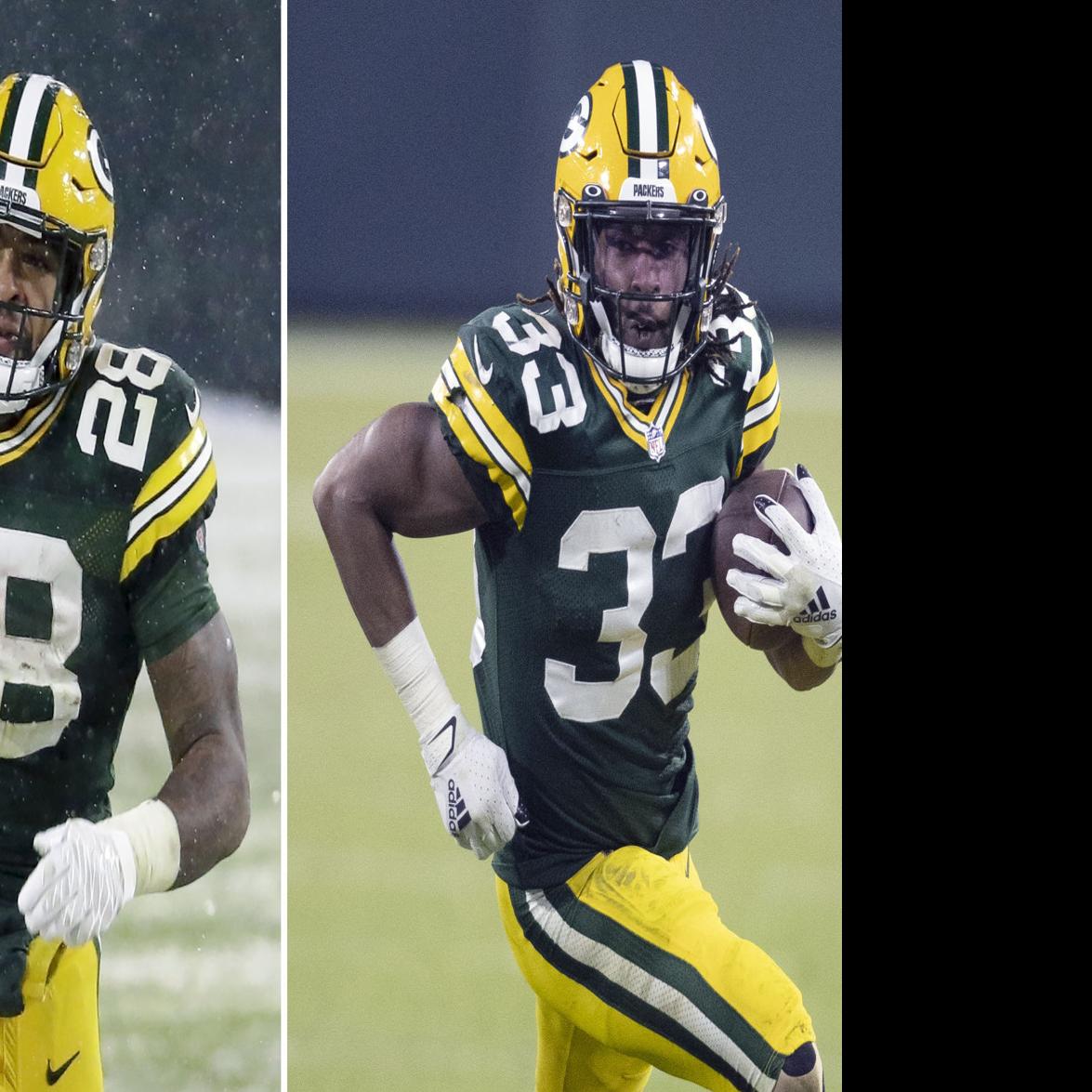 Aaron Jones A J Dillon Believe They Can Give Packers Potent Rb Tandem Pro Football Madison Com