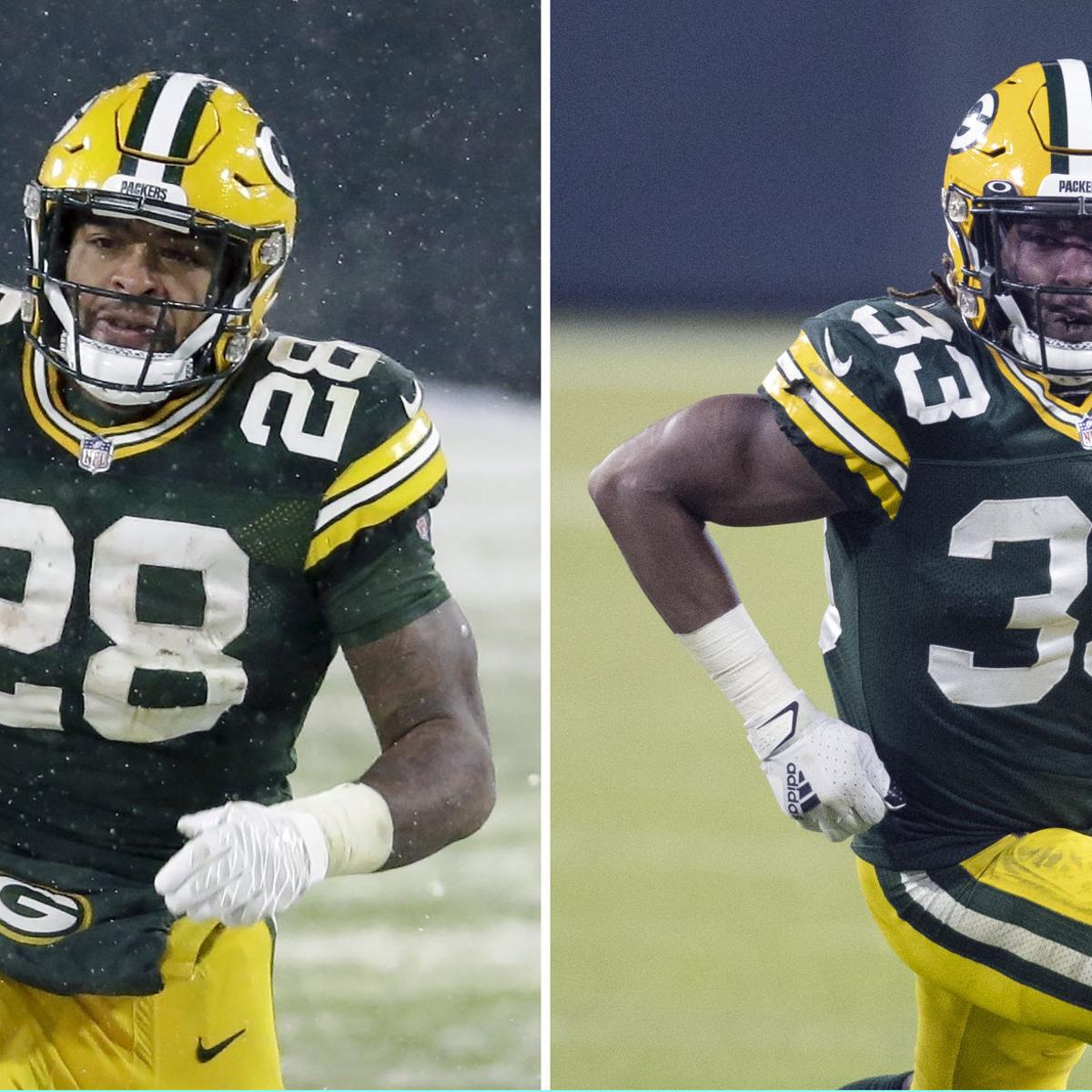 Aaron Jones A J Dillon Believe They Can Give Packers Potent Rb Tandem Pro Football Madison Com